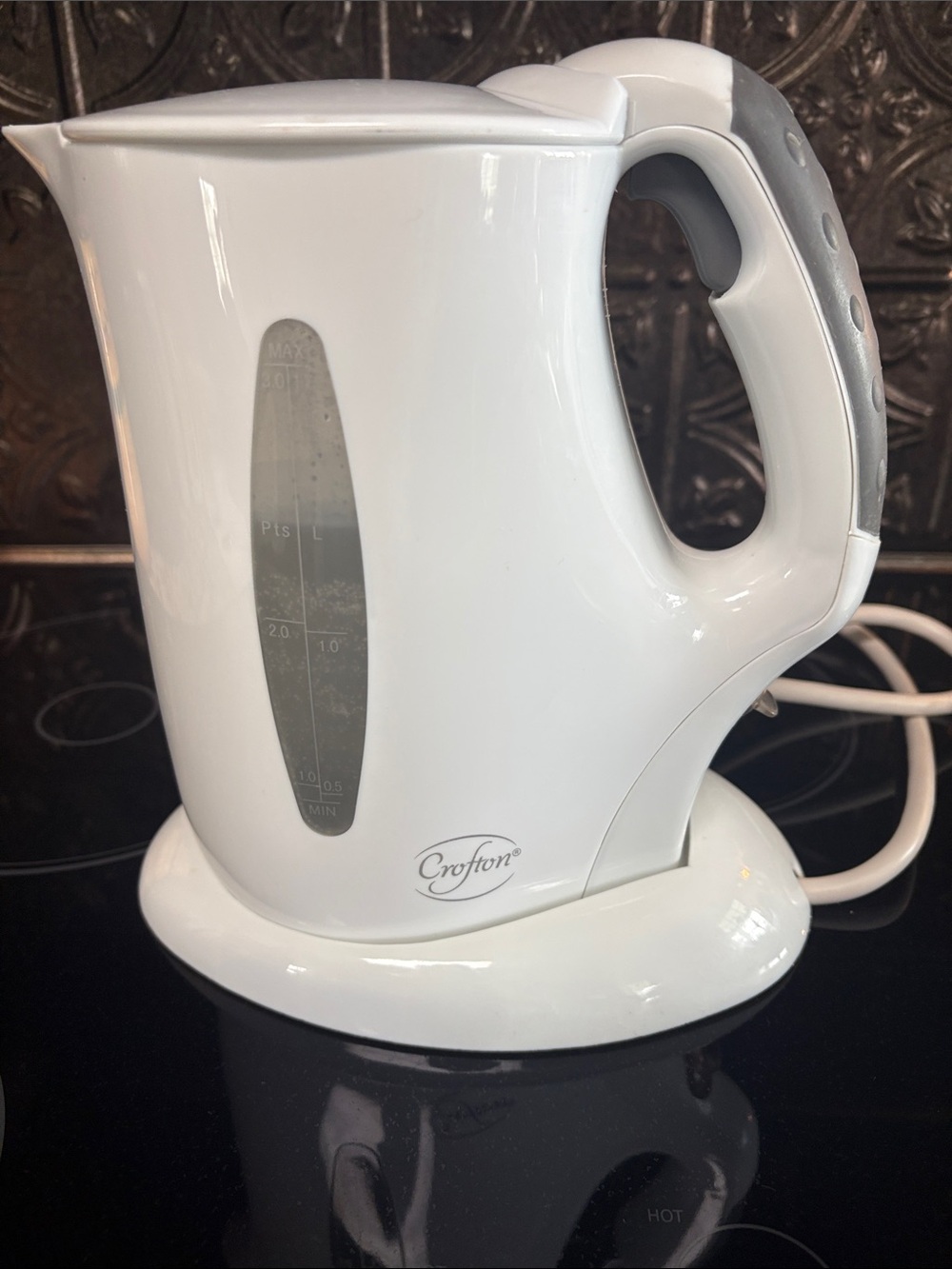 Cordless Electric Kettle White